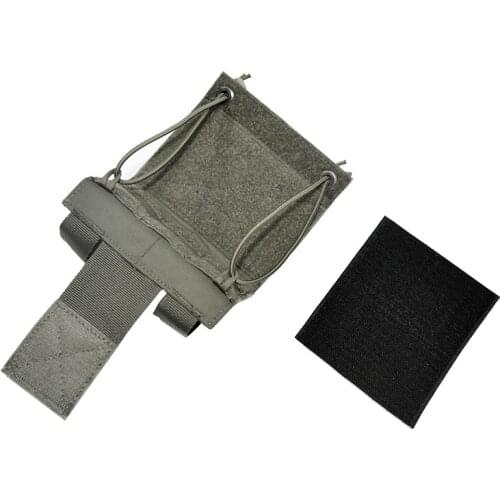Poa110-rg tactical chest plate MOLLE package front panel