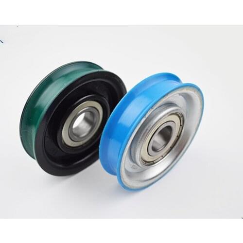 2pcs/lot Otis door hanging wheel 85 door 85 * 20 * 6204 Z hanging plate wheel single groove wheel elevator accessories DB044