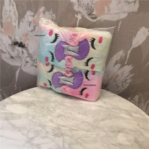 Lovely Gift Coin BAG , Unicorn Plush Coin Bag , Lady Womens Plush Coin Wallet , Pocket pouch