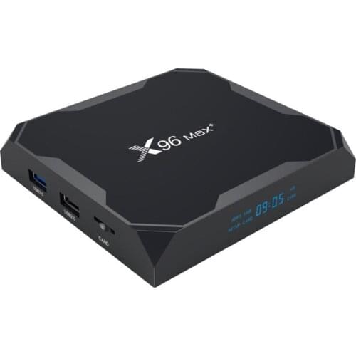 Smart TV Box And roid 9.0 X96 Max Plus 4GB 64GB Amlogic S905X3 Quad Core Player M2EC