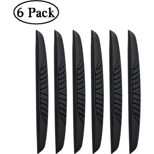 Car Door Bumper Strip 6pcs/pack Protection Strip Scratch Protector Car Door Crash Blade Car Anti-collision Drop Shipping