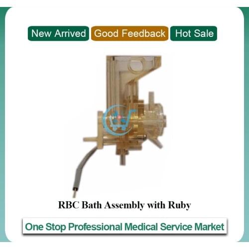 SYSMEX KX-21 Hematology Analyzer RBC Bath Assembly with Ruby Aperture