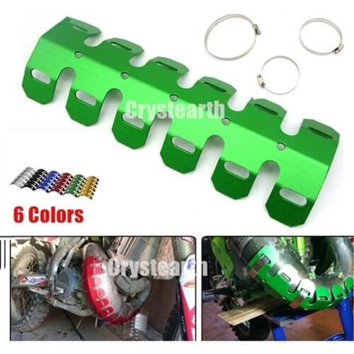 Universal Motorcycle Exhaust Muffler Pipe Protector Heat Shield Cover For BMW KTM EXC 125/250/300/450 EXC 350 450 1190 1290 990