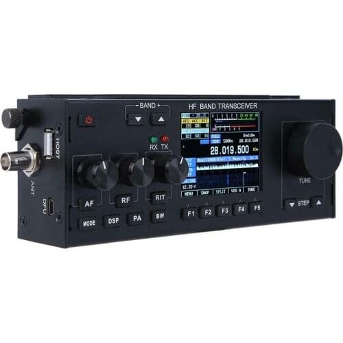 10-15W RS-918 RS918 SSB HF SDR HAM Transceiver Transmit Power TX 0.5-30MHz V6 MCHF