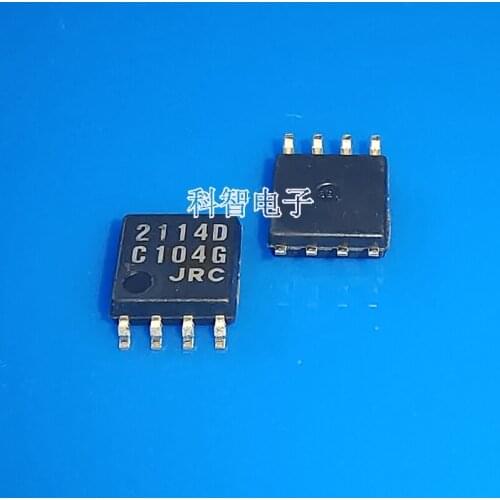 10pcs/lot 100% New&original NJM2114D JRC 2114D SOP8
