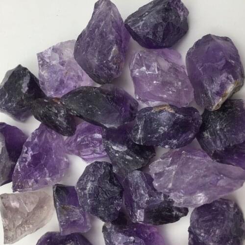 2-4cm Natural Large Amethyst Quartz Crystal Repair Crystal Stone Home Decor Healing Stones Chakra Stones Mineral Specimen