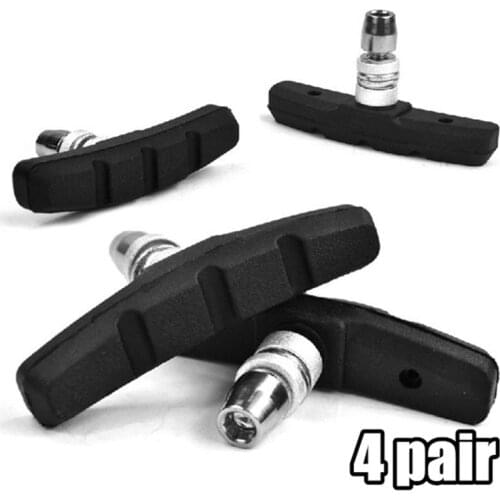 2 Pairs or 4 Pairs of Bicycle brake pads V brake pads Mountain bike accessories Bulk MTB brake pads 202-0007
