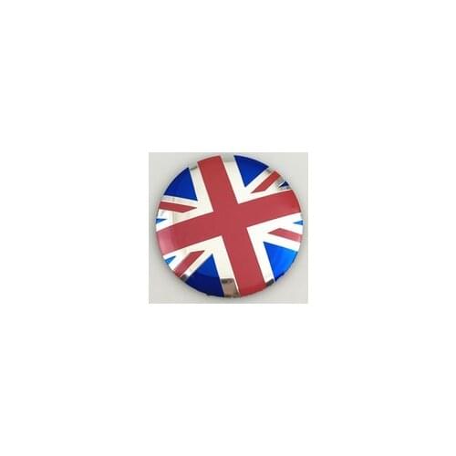 56mm UK Flag Auto Wheel Center Hub Cap Badge Emblem Decal Sticker Car Accessories x4