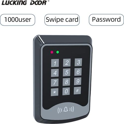 Free Shipping RFID Access Control System Device Machine 125Khz RFID Security Proximity Entry Door Lock 1000 user