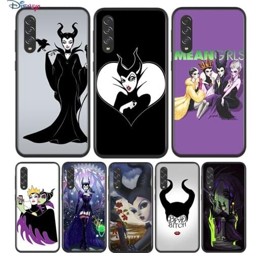 Black Soft The Witch Maleficent For Samsung Galaxy A90 A80 A70 A70S A60 A50 A40 A30 A30S A20S A20E A10 A10E Phone Case
