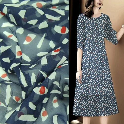 Pure silk georgette gauze silk fabric fashion design sheer for summer,SCG503