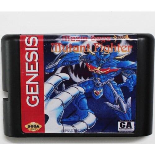 Mazin Saga Mutant Fighter 16 bit MD Game Card For Sega Mega Drive For Genesis