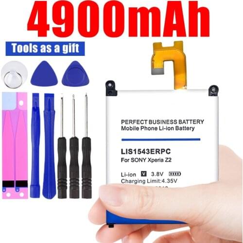 4600mAh LIS1543ERPC Li-ion Phone Battery for Sony Xperia Z2 L50w L50U L50T Sirius SO-03 D6503 D6502