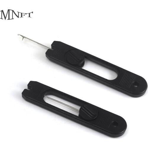 MNFT 10 Pieces Baiting Needle Rod Bending Technology Carp Fishing Boilie Needle