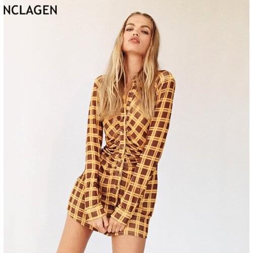 NCLAGEN Fashionable Shirt Dresses