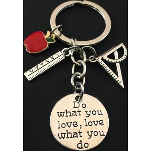 New Do what you love pendant Keychain Music Key Ring Pianist Gift Music Microphone Notes Handmade Guitar Jewelry