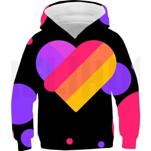 New 3D Print Likee Video App Hoodies Likee Sweatshirt Kids Adults Russia Type Pullover Men Teenagers Streetwear Harajuku Hip Hop
