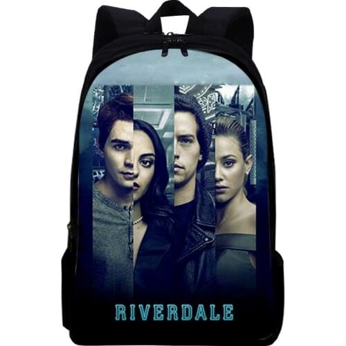 TV Riverdale Season 5 The Poison Pen Backpack Students Children Boys Girls Schoolbag Teenager Women Men Waterproof Backpack