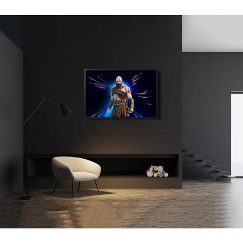 God of War 3 Video Games Canvas Poster Home Wall Painting Decoration (No Frame)