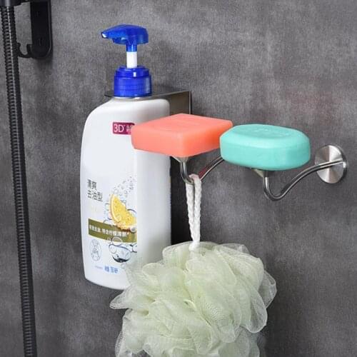 1PC Magnetic Soap Holder Elegent Tool Free Rustproof Sponge Holder Dish Holder Soap Dish For Bathroom Lavatory Home Bathroom