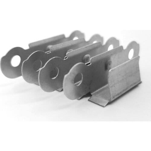 4pcs Hot Bed Glass Platform Fixation Fix Clamp Clip Stainless Steel for Ultimaker 2 Creality 10 Ender 3 E12 A8 A6 3D Printer