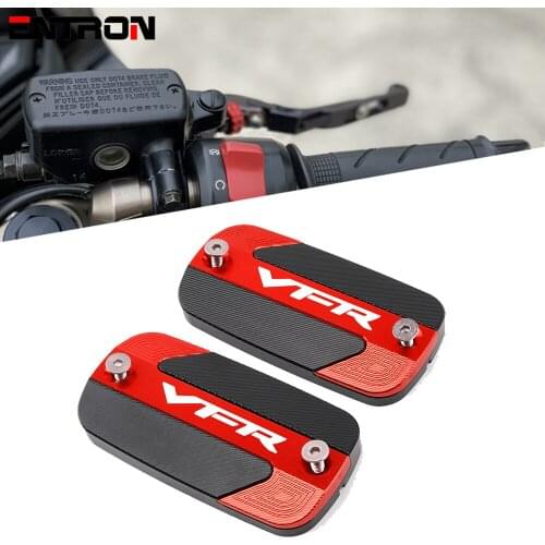 For HONDA VFR 800 1200x VFR800 VFR800X VFR800F VFR1200x Crosstourer Motorcycle Accessories Front Brake Fluid Reservoir Cover Cap