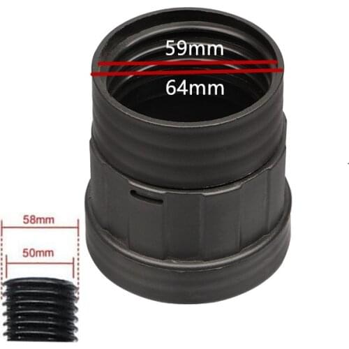 Industrial Vacuum Cleaner Host Connector,Connect Hose Adapter and Host for Thread Hose 50mm/58mm,vacuum Cleaner Parts
