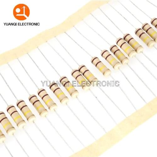 300pcs Resistor Kit 1W 5% 30values X 10pcs 1K-820K ohm 1W Carbon Film kit