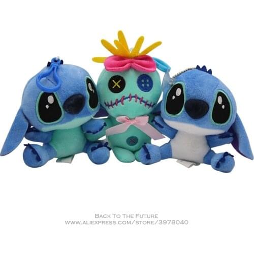 Disney Stitch 3 styles Cartoon Animal Soft Stuffed Cotton Dolls Plush Peluche kids Toy Model for Children Gift