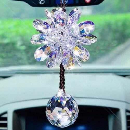 Multi-color Car Interior Decor Crystal Car Ornaments Accessories For Car Decoration