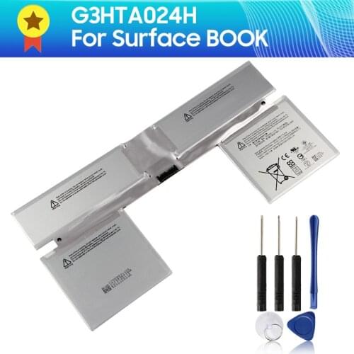 Authentic Replacement Battery G3HTA024H For Microsoft Surface BOOK 6800mAh Quality Product +tools