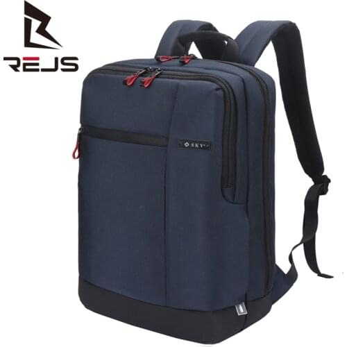 REJS LANGT Casual Backpack 17 Inch Laptop Backpacks School Bag for Teenager Large Capacity Waterproof Travel Bag Mochila SAC