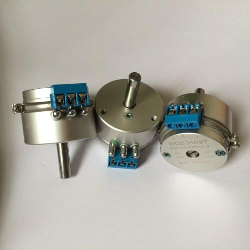 WDD35D-8T WDD35D 8T 1k 2k 5k 10k shaft 20mm Precision Conductive Plastic Potentiometer switch