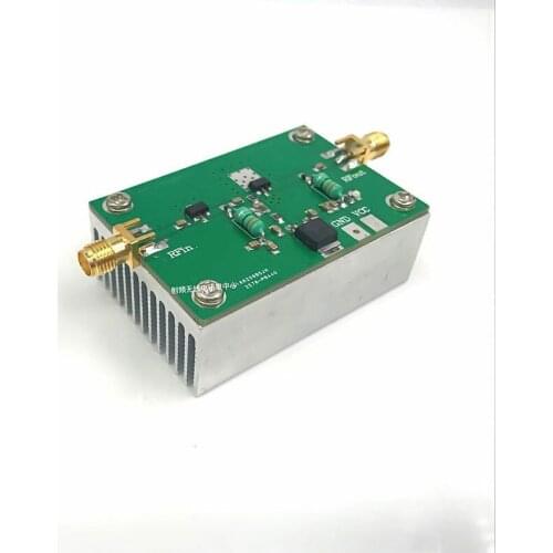 1.6W 1MZH -512MHz HF FM VHF UHF RF radio broadband Power amplifier with Heatsink