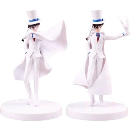 Random 1PC Detective Conan Case Closed Action Figure 15cm Kid The Phantom Thief Model Anime PVC Action Figure Auto Decor Toys
