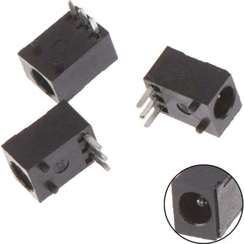 10pcs DC-003 3.5*1.3mm DC Power Jack Socket Connector 3-Pin Panel Mount Plugs