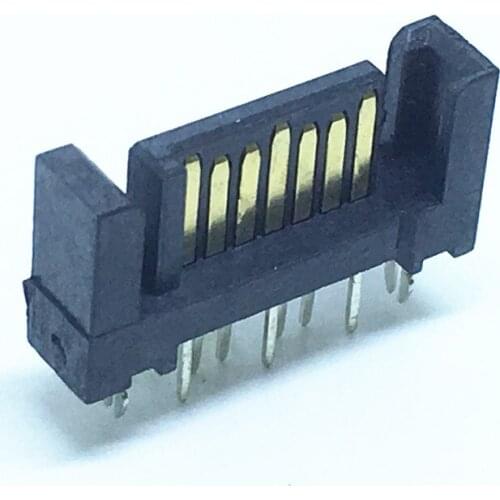 10pcs!!! SATA socket SATA-7p computer peripheral connector SATA-7p socket Sata