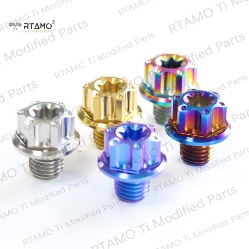 Mirror Hole Plugs Screws Left Right Hand Universal M10X10mm Race Spec Head Bolts For Rearview Side Mirror Adapters