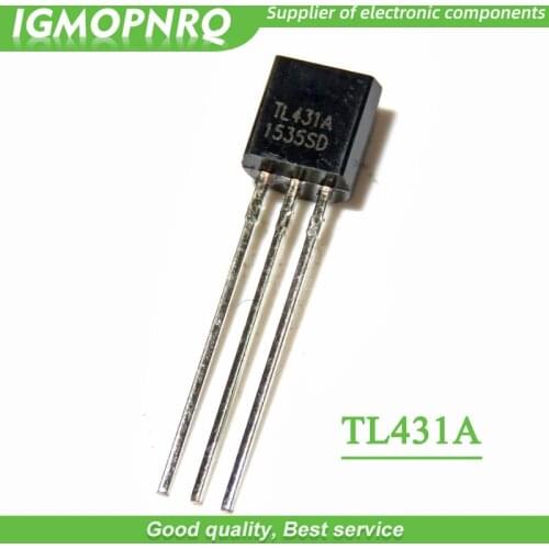 500pcs TL431A TL431 Voltage References Prog Adjust 2.5-36V TO-92 new original