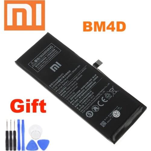BM4D Original Battery 4500mAh BM4D For Xiaomi Battery Replacement High Quality Large Capacity 3890/4000mAh Bateria +free tools