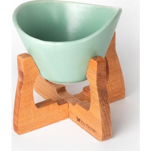 Wooden Standing Censer Ceramic Kaseli Censer White candle and candlestick свеча и подсвечник vela y candelero