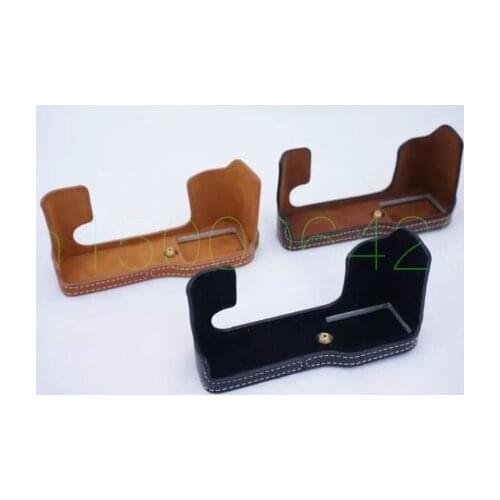 For FujiFilm XT10 X-T10 XT20 XT-20 XT30 XT-30PU Leather Camera Half Case Bag Body Set bottom Cover easy take out of battery