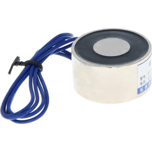 Electric Lifting Magnet Electromagnet Solenoid Lift Holding DC 12V 18Kg 34mmx18mm
