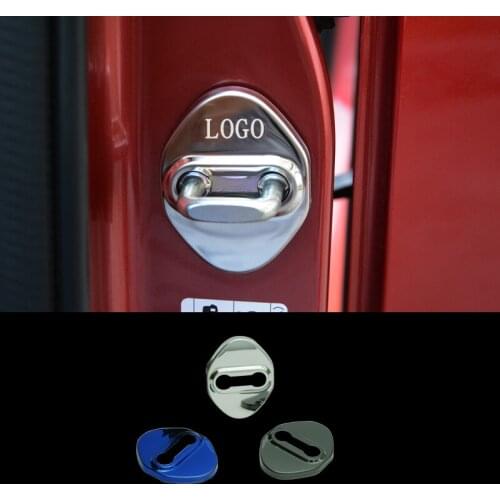 Karcng 4PCS modified stainless steel car door lock caver for Mazda2/3/6/axela/cx-5/cx-4/ATENZA