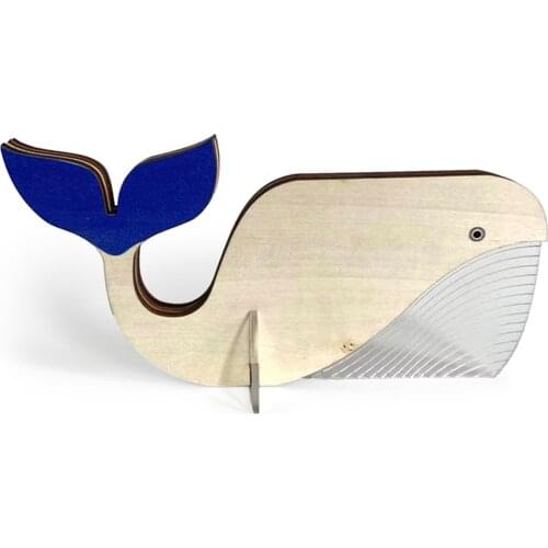 Whale Decorative Light Wooden Mothers Day Home Decoration