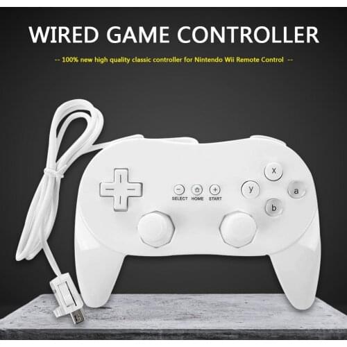 Classic Wired Gamepad Controller Set Game Entertainment Accessories for Nintend Wii Joypad Remote Control Joystick