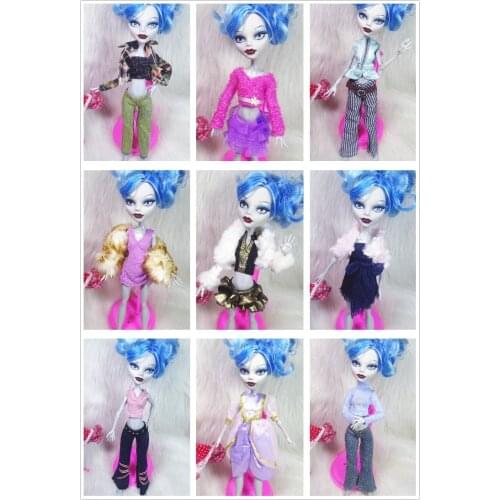 Hot sale clothes for Monster High School Doll Clothes Blame High Casual Clothing Blame High Clothes