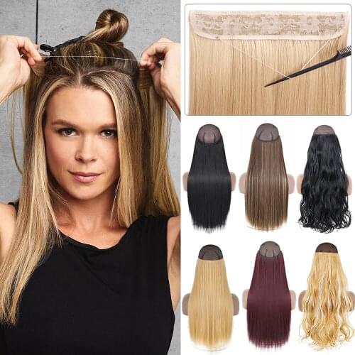 Накладные волосы на заколках LISI HAIR China At AliExpress