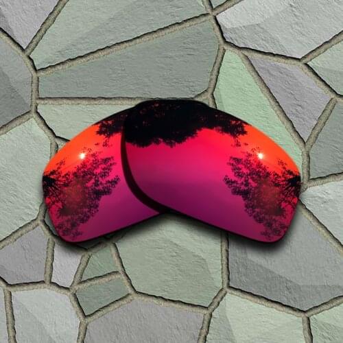 Violet Red Sunglasses Polarized Replacement Lenses for Oakley Valve 2003