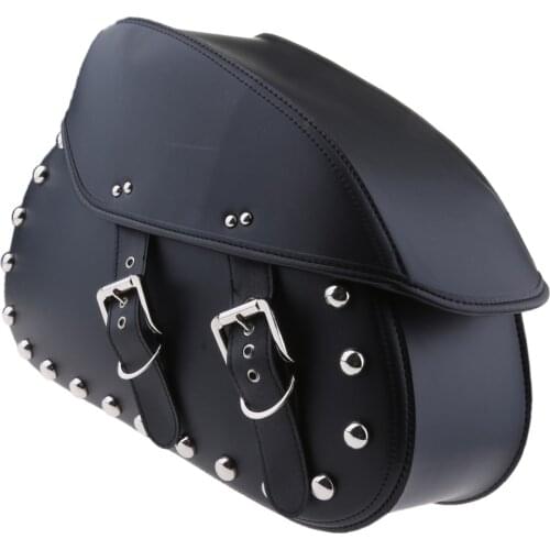 Saddlebags Left Side Storage For Honda Shadow for Yamaha V-Star XVS 650 950 1100